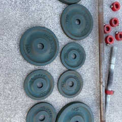 バーベル　大小セット
の画像