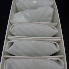 ☆▲九谷焼　お皿セット　食器　豆皿　小皿　10枚　青　fの画像