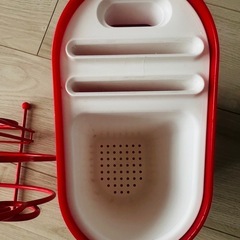 キティちゃん　まな板　包丁スタンドの画像