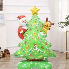🌲丁度良い大きさ🌲クリスマス🌲バルーン🎈の画像