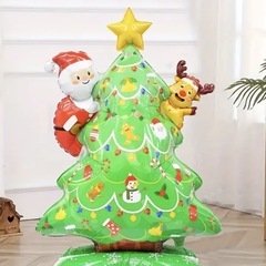 🌲丁度良い大きさ🌲クリスマス🌲バルーン🎈の画像