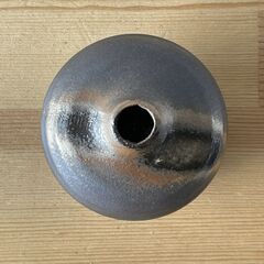 備前焼　一輪挿の画像