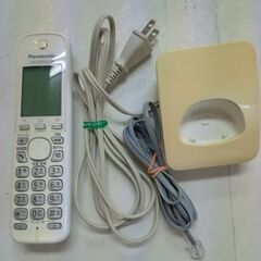 パナソニック FAX KX‐PD381電話機FAX子機セットの画像