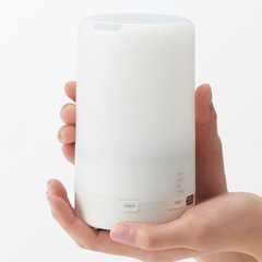 コードレス超音波アロマディフューザー 無印良品の画像