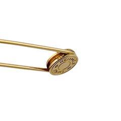 エルメス  ブローチ ゴールド  HERMES ピンブローチ アクセサリーの画像