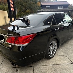 極美⭐︎車検8年7月！HVバッテリー新品交換済⭐︎210系クラウンアスリートHV！モデリスタエアロ&マフラー スパッタリングアルミ ちょい下げでキマッてます⭐︎不具合無し！シート新車並み⭐︎すぐ乗れますの画像