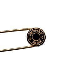 エルメス  ブローチ ゴールド  HERMES ピンブローチ アクセサリーの画像