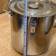 新品未使用　ステンレス寸胴鍋の画像