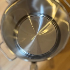 新品未使用　ステンレス寸胴鍋の画像