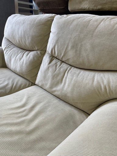 2人掛けソファー　コーデュロイ