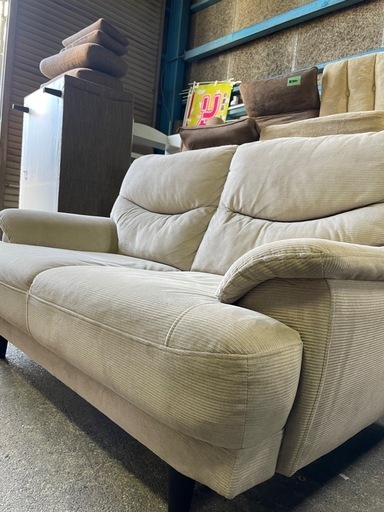 2人掛けソファー　コーデュロイ