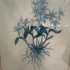 額縁付き絵画　リリー74✖️95cm 　ホテル装飾品の画像