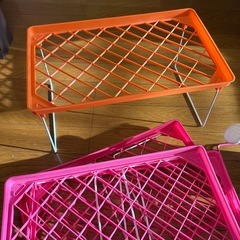 生活雑貨　棚　じょうろ　籠などの画像