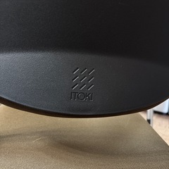 足置き付き✨️ITOKIハイブリッドチェア❣️ブラウン🤎学習チェアキャスター付き🛞オフィスチェア椅子の画像