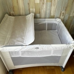 ベビーベッド　プレイヤード　でらっかすデラックスの画像
