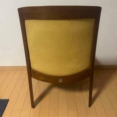 希少カラー 飛騨産業 飛騨高山 SHIRAKAWA ダイニングチェア イエローの画像