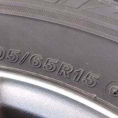２０２０年製　スタッドレスアルミ付き　２０５/６５/R１５の画像