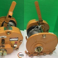 【引取限定】未使用品　保管品　マックスプル　手動ウィンチ　GM-20　【ハンズクラフト戸畑店】の画像
