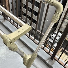 大容量の物干し竿の画像