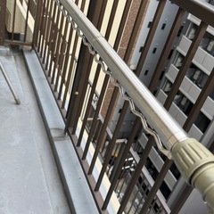 大容量の物干し竿の画像