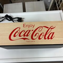 【リサイクルショップどりーむ荒田店】No.1887 コカ・コーラ スピーカー レトロの画像