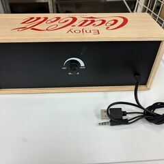 【リサイクルショップどりーむ荒田店】No.1887 コカ・コーラ スピーカー レトロの画像