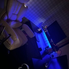 ゲーミングデスクL字型の画像