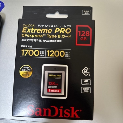 sandisk CFexpress type B card