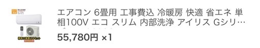 IRIS OHYAMA エアコン 6畳用 工事費込 冷暖房 快適 省エネ 単相100V エコ スリム 内部洗浄 アイリス Gシリーズ 