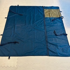 【美品】犬 カーシートカバー 後部座席用 防水 収納ポケット付き　普通自動車の画像