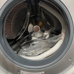 未使用品　展示品　シャープ　ES-S7J-WL 2025年製　ドラム式洗濯乾燥機の画像