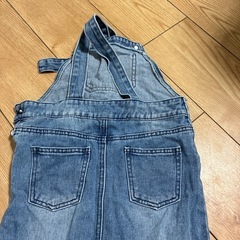 ダメージサロペットスカート110の画像