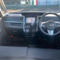 H26年式　タントカスタム　X_SA　純正8インチナビ　フルセグTV　純正フリップダウンモニターの画像