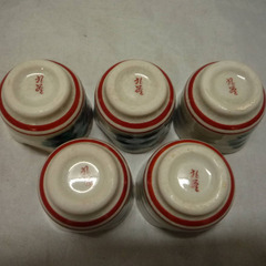 ☆▲九谷焼　酒器　徳利　お猪口　陶器　酒器揃え　伝統工芸　eの画像