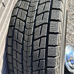 ランドクルーザー40US純正スタッドレスタイヤホイールセット　の画像