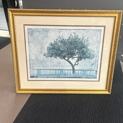 レモンツリー101×82cm　大型絵画　額縁付き絵画　ホテル絵画　の画像