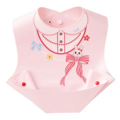 未開封/未使用 ミキハウス ランチスタイ（お食事エプロン）の画像