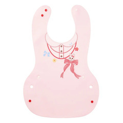 未開封/未使用 ミキハウス ランチスタイ（お食事エプロン）の画像