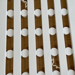 【受け渡し予定者決定済み】プラスチック製すのこ 9枚セット（連結可能・湿気対策や布団の下に）の画像