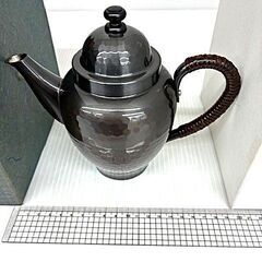 新光堂　新槌起銅器　真心　冷趣ポットの画像