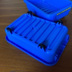 18L灯油缶キャスター付トレー2個の画像