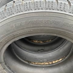 トーヨーガリットGIZスタッドレスタイヤ　195/65-16 2021年製の画像