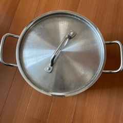 ステンレス寸胴鍋の画像