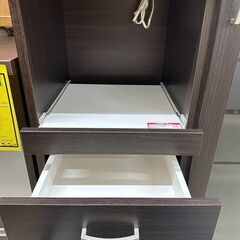 【ジャングルジャングル滋賀草津店】ジモティ来店特価!!　キッチンカウンター　ニトリ　ブラウン　J-251281の画像