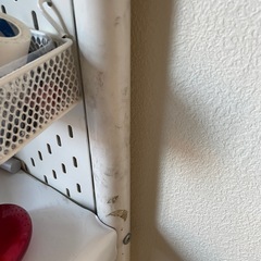 デスク＋ペグボード（ホワイト）の画像