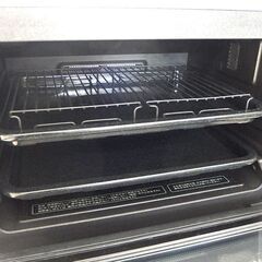 ウォーターオーブン ヘルシオ 30L タンク式  2段 2017年製 フラットタイプ AX-XW400 シャープ キッチン家電☆ 札幌市 北区 屯田の画像