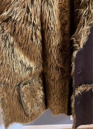 【極暖】BIGLIDUE 激渋 フェイクムートンコート L ボア 極暖】BIGLIDUE 激渋 フェイクムートンコート L ボア