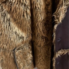 【極暖】BIGLIDUE 激渋 フェイクムートンコート L ボアの画像