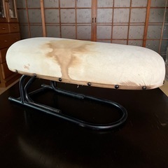 和装用アイロン台 大きめの仕上げ馬 和裁 お着物 ※シミありの画像