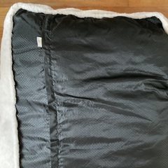 犬　ベッド　冬用　洗えるカバー付の画像